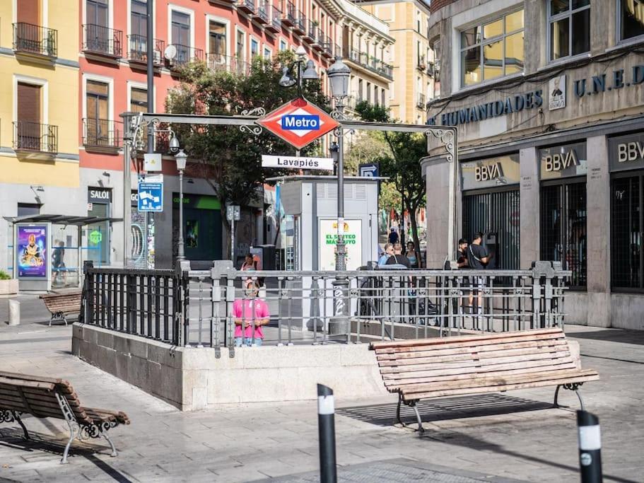 Apartmán Apartamento A 2 Minutos De Lavapies, Madrid Exteriér fotografie